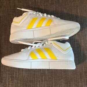Adidas Tyshawn Jones Skateboarding Cloud White Yellow Gold FY7476  Men's size 7.